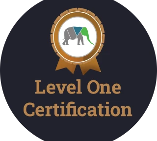 BMA Stage 1 Greek Certification badge